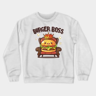 Burger Boss Royalty Crewneck Sweatshirt